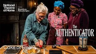 Thumbnail: Is it cake? | The Authenticator | National Theatre at Home