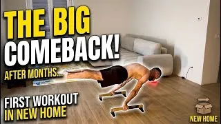 Thumbnail: THE BIG COMEBACK (First workout in my new home)🏡