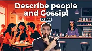 Thumbnail: Speak About Family & Gossip in Hebrew | A1 Practice