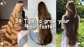 Thumbnail: HOW I GROW MY HAIR FASTER *Naturally*