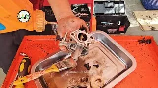 Thumbnail: Clean carburetor gasoline engine 