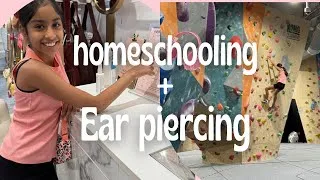 Thumbnail: Homeschooling Day +  Getting my ears pierced!! 