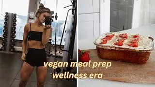 Thumbnail: vegan meal prep, wellness era & podacast? | weekly vlog