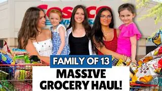 Thumbnail: MASSIVE $751 Costco Grocery Haul | Family of 13 | Military Family