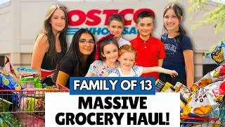 Thumbnail: MASSIVE $1,100 Costco Grocery Haul | Family of 13 Road Trip