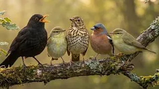 Thumbnail: 🌿 4 Hours Morning Bird Sounds for Focus & Productive Work | Peaceful Forest Ambience