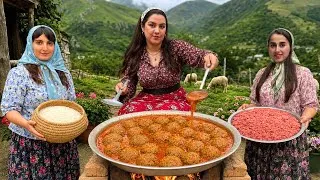 Thumbnail: Traditional Persian Feast : Cooking Stuffed Meatballs with Walnuts, Plums & Barberries