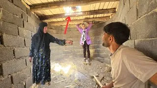 Thumbnail: Grandmother's decision surprised two orphans: turning pit into a classroom
