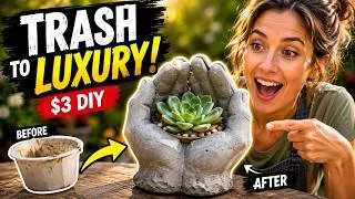 Thumbnail: Cement Garden Art for Beginners: Create Stunning Sculptures from Household Items