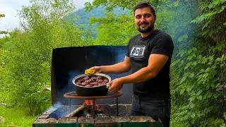 Thumbnail: Chicken Thighs Smoked over Bran!
