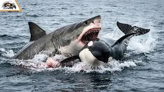 Thumbnail: OCEAN KILLERS | Orcas Hunt White Sharks: The Ocean’s Apex Predator Mystery | Wildlife Documentary