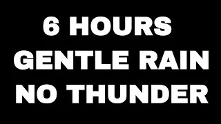 Thumbnail: Rain Sounds for Sleeping 🌧️ Black Screen | Relaxing Rain Noise (No Thunder)