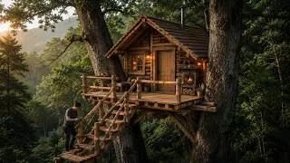 Thumbnail: Building an ideal house on a tree trunk PART 2