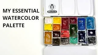 Thumbnail: Set up the PERFECT watercolor palette from scratch
