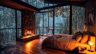Thumbnail: No Ads 🌧️ Heavy Rain on Window & Thunder Sounds for Deep Sleep, Fast Sleep, Relax and Calm the Mind