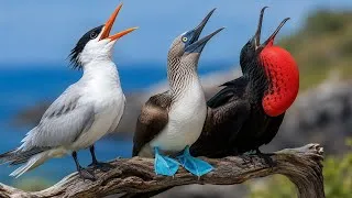 Thumbnail: Bird Sounds & Ocean Waves: Seabird Sounds for Deep Sleep, Focus & Vivid Dreams (4K)