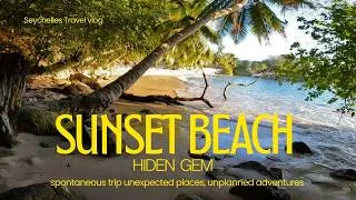 Thumbnail: Swimming at Sunset Beach Seychelles 🌅 | Bus Ride from Beau Vallon | Beautiful Beach Vlog 2026