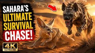 Thumbnail: Fennec Fox vs Striped Hyena | Sahara's Ultimate Survival Chase (4K)
