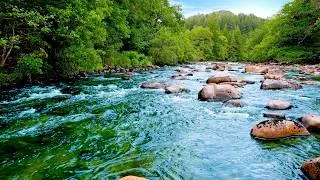 Thumbnail: 4K Emerald Boulder River. Pure Water Sounds (No Birds) for Deep Sleep, Relaxation & Focus, 10 Hours.