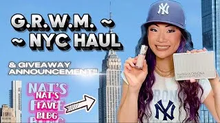Thumbnail: GRWM-NYC HAUL & GIVEAWAY ANNOUNCEMENT!!