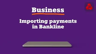 Thumbnail: Bankline - Importing payments