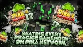 Thumbnail: I beat all gamemodes of pika practice pvp