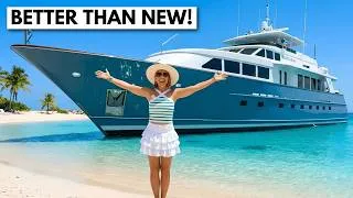 Thumbnail: BLEW US AWAY! 🤯 1998/2022 Burger 107 "Silver Seas" Superyacht Tour