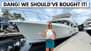 Thumbnail: Why are we BUILDING? 🙈 2010 Ocean Alexander 74 Fly Liveaboard Yacht Tour