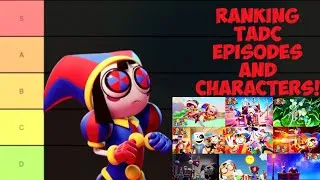 Thumbnail: Ranking TADC Characters And the Episodes! #tadc #tierlist #pomni #kinger #zooble #gangle #subscribe