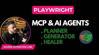Thumbnail: How to use Playwright MCP with AI Agents - CoPilot. Planner - Generator - Healer