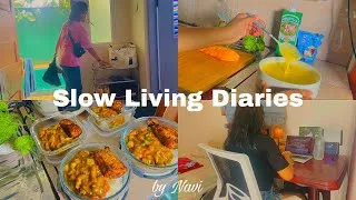 Thumbnail: Slow Saturday Vlog 🌿 | Meal Prep, Healthy Mango Prawn Salad & Mango Sago 🥭