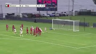 Thumbnail: Highlights: Navy Women's Soccer vs Maryland (8/27/26)
