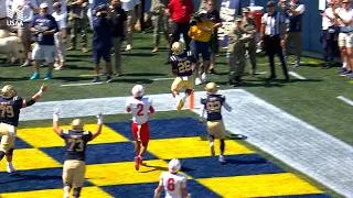 Thumbnail: Navy Football Practice Interview: Michael Barrow (Week 0)