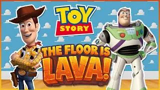 Thumbnail: 🔥 TOY Story 5 Floor is Lava BRAIN BREAK — 🤠🚀🌋 DannyGo! Lily iPad | Buzz Lightyear | Just Dance