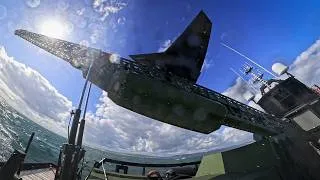 Thumbnail: Royal Navy launches attack drone at sea in landmark trial