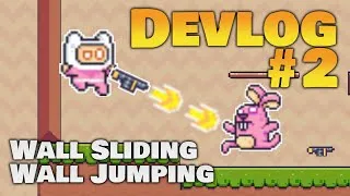 Thumbnail: Wall Jumping/Sliding & Item Pickup/Drop - Weekly Unity Game Development - Devlog #2