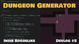 Thumbnail: Random Dungeon Generator - Unity - Indie Roguelike Devlog #5