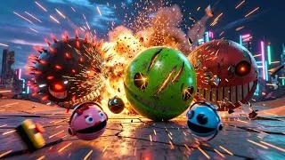 Thumbnail: PACMAN & ROBOT PACMAN  VS  2PACMAN MONSTER