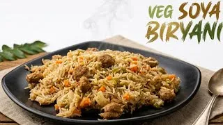 Thumbnail: Veg Soya Vadi Biryani Recipe | Easy One Pot Soya Biryani at Home