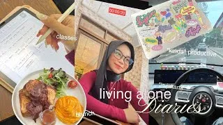 Thumbnail: living alone diaries: binusian/college student in jkt 👩🏻‍💻💭 | classes, brunch, shopping, etc.