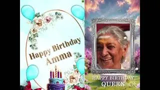 Thumbnail: Wish you happy birthday s Janaki Amma/ Naza ali/23/04/25