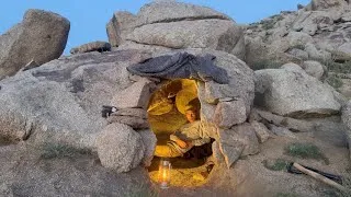 Thumbnail: Taking refuge in a secret ancient cave: survival primitive style