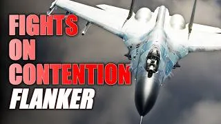 Thumbnail: Su-27 Fighting on Contention Server | DCS | PvP Multiplayer | SARH Era 2 | Sukhoi