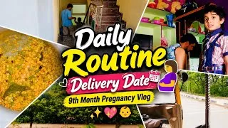 Thumbnail: Daily Routine Vlog | 9th Month Pregnancy🤰| Real Hyderabadi Mom Vlog #vlogger #viralvideo 