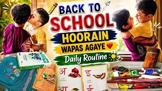 Thumbnail: Indian Mom Busy Morning Routine | Kids School Morning, Breakfast & Lunchbox Prep | Back To School