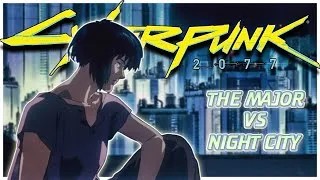 Thumbnail: Can You Beat CYBERPUNK 2077 as Motoko Kusanagi from Ghost In The Shell?