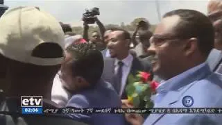 Thumbnail: Ethiopia's new prime minister Dr Abiy Ahmed visits Ambo