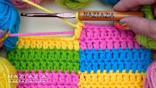 Thumbnail: Crochet Color Changes Mid Row - How to Tutorial DIY