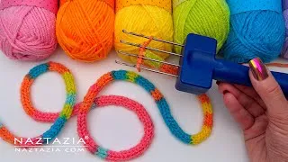 Thumbnail: How to Use an I-Cord Tool with Yarn for Crochet and Knitting