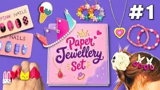 Thumbnail: 15 DIY *PAPER* Jewellery Set ! PART - 1 